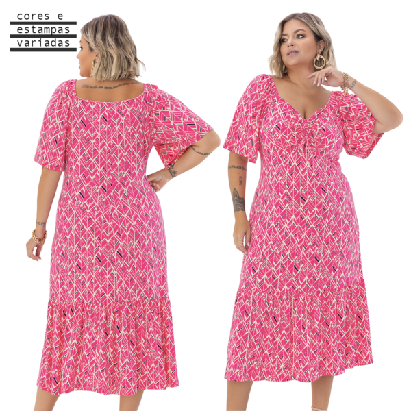 VESTIDO MIDI PLUS