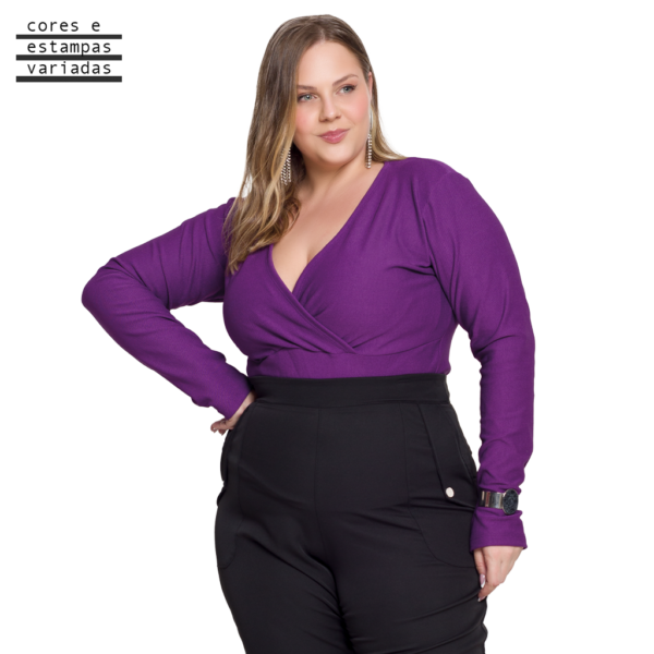 BLUSA M/L TRANSP