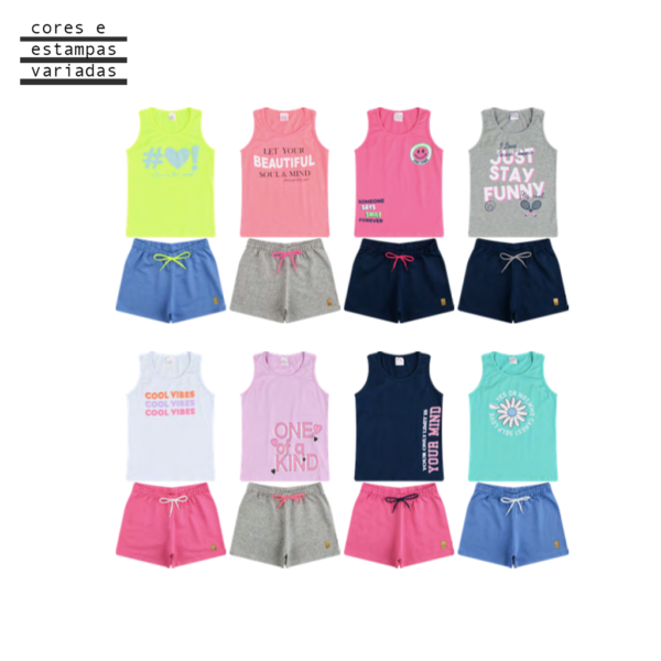 CONJ SHORTS/REG FEM INF