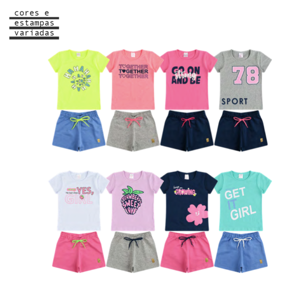 CONJ SHORTS FEM INF