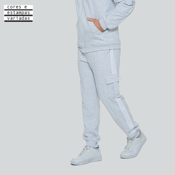 JOGGER MOL FLAN MASC