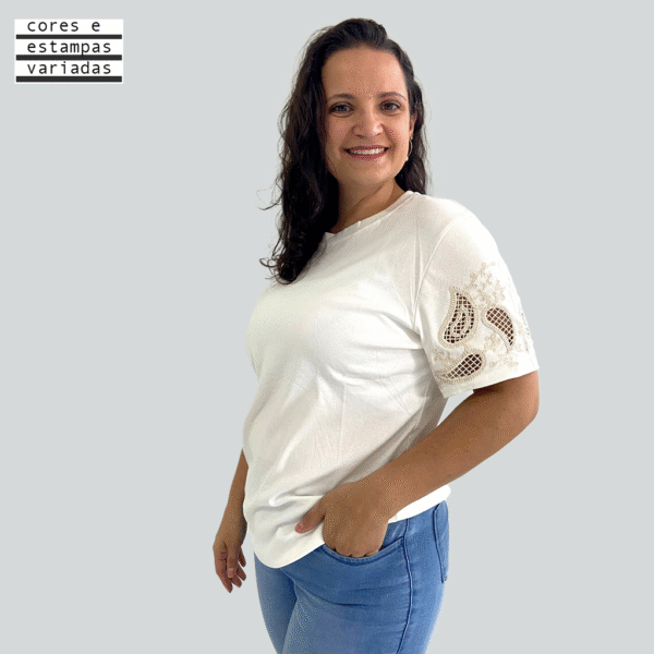 BLUSA BORDADA