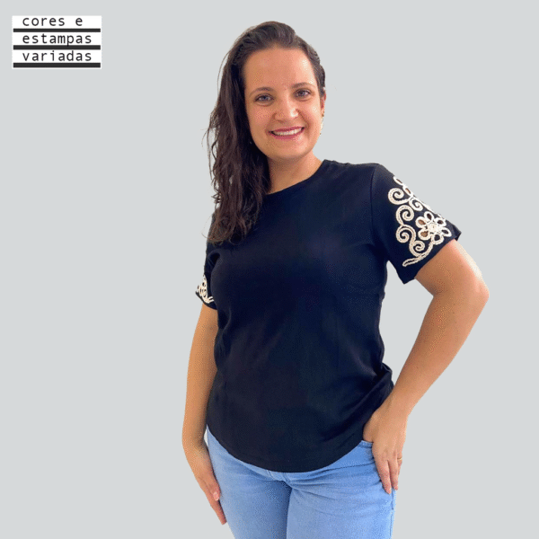 BLUSA BORDADA