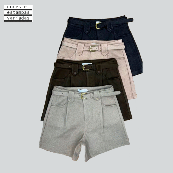 SHORTS C/CINTO CAMURCA