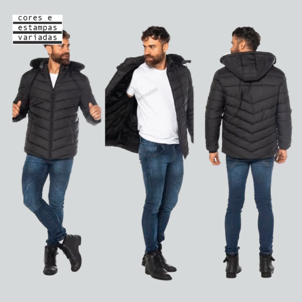 JAQUETA MASC NYLON