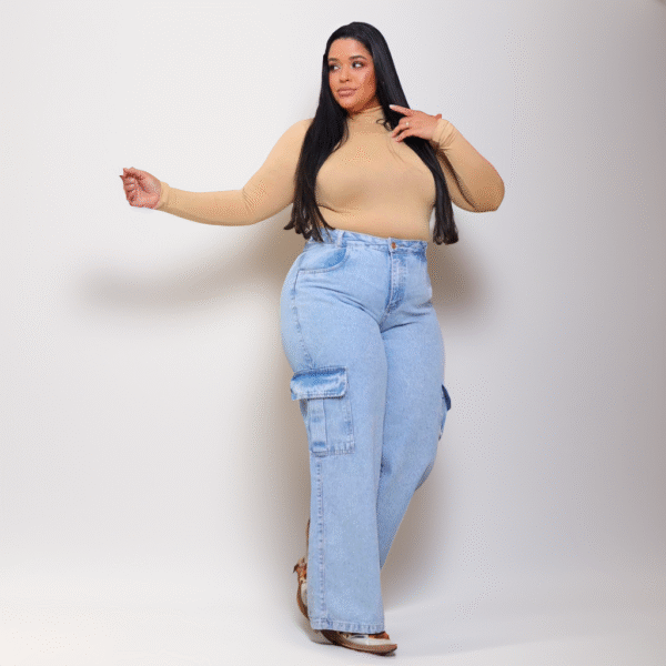 WIDE LEG CARGO PLUS