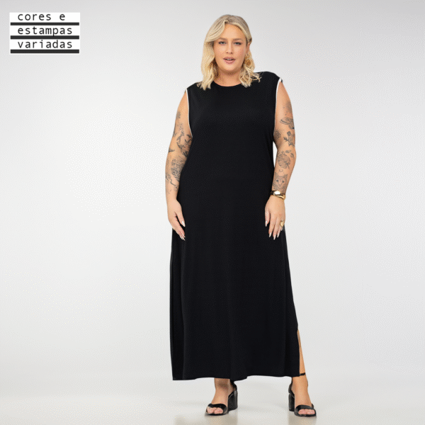 VESTIDO MIDI PLUS
